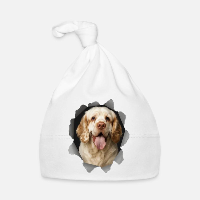 Clumber Spaniel Organic Baby Cap