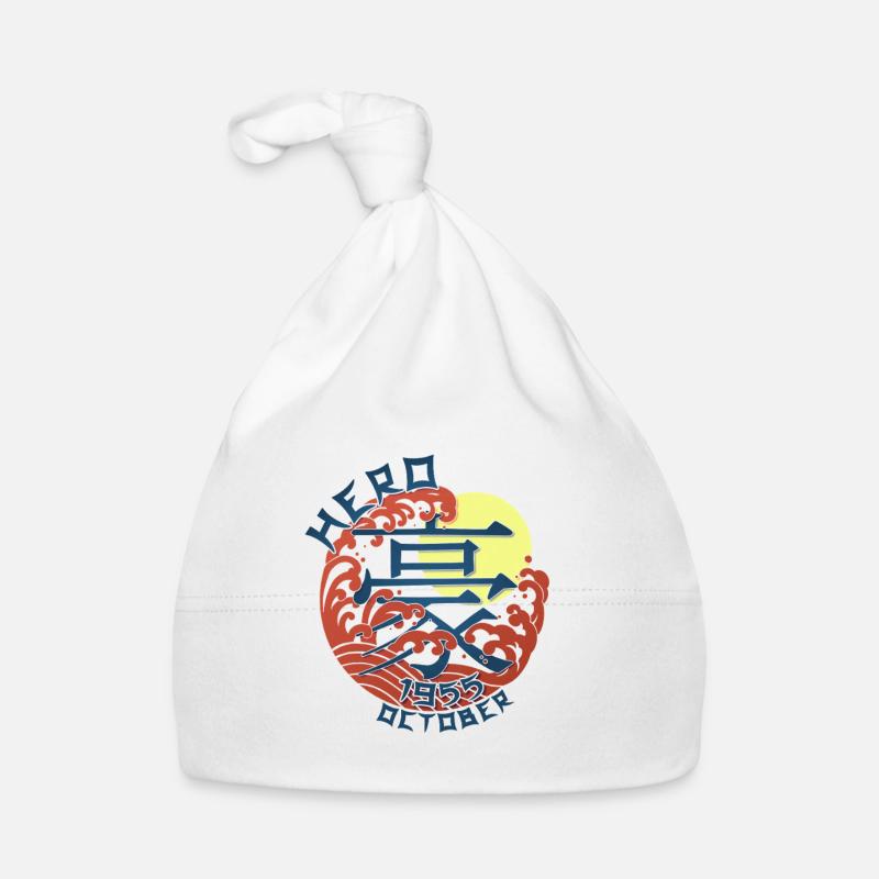 Japan Hero since October 1955 Geburtstaggeschenk Baby Bio-Mütze
