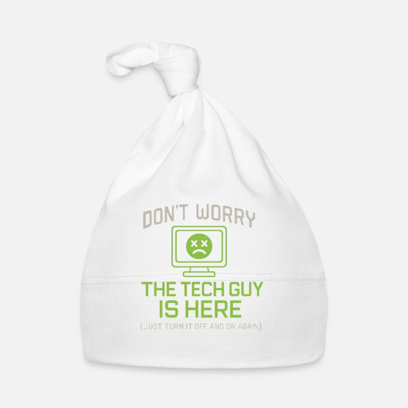Ne vous inquiétez pas, le Tech Guy est là Bonnet bio Bébé