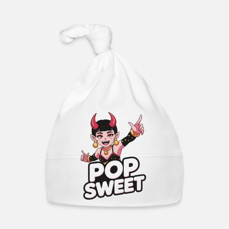 Pop Sweet Devilette Baby Bio-Mütze