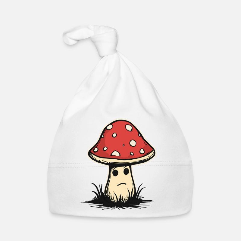 Sweet toadstool Organic Baby Cap