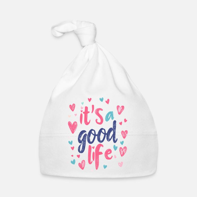 C’est une belle vie Bonnet bio Bébé