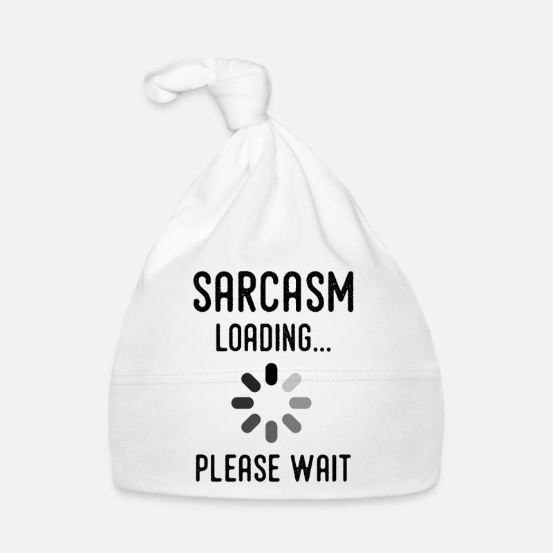 Sarkasmus Loading, bitte warten Baby Bio-Mütze