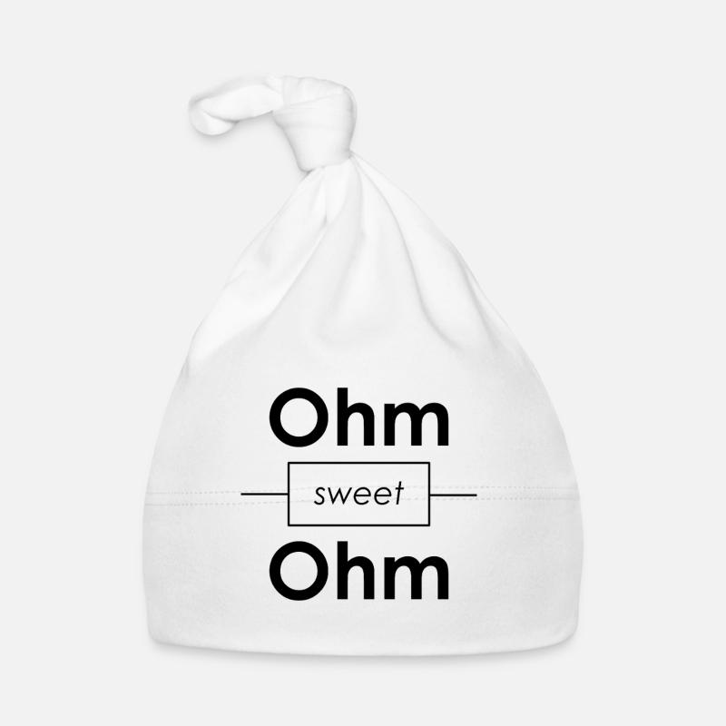 Unispruch "Ohm sweet Ohm" Geschenk, Studenten Baby Bio-Mütze