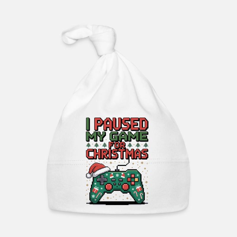 J’ai mis mon jeu en pause pour Noël Bonnet bio Bébé