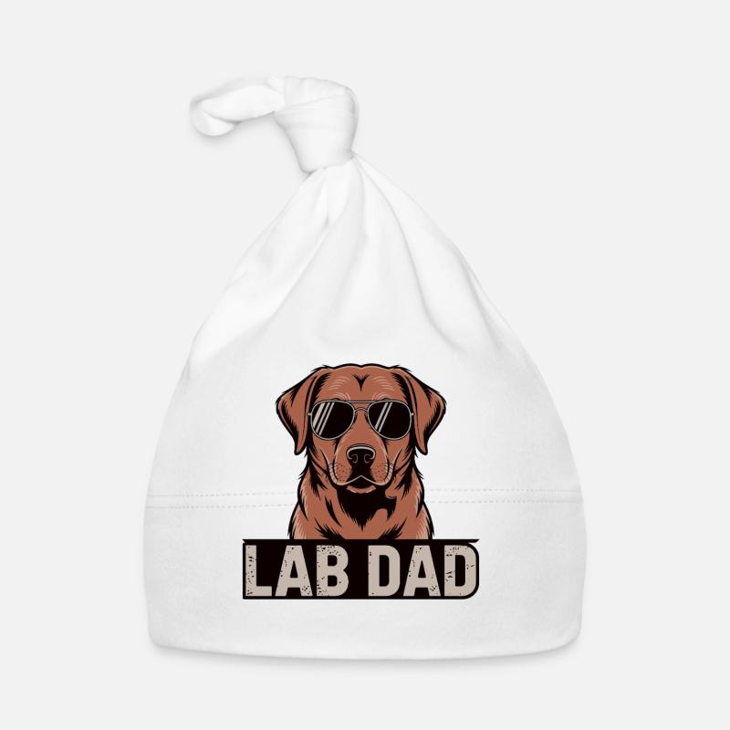 Foxred Lab Dad Sonnenbrille Baby Bio-Mütze