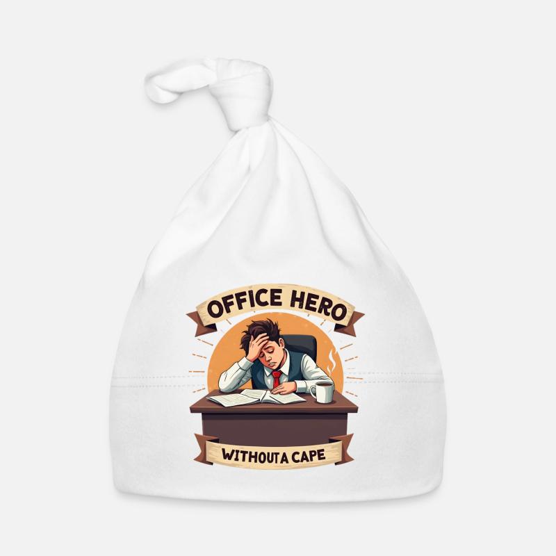 Humour de bureau Bonnet bio Bébé
