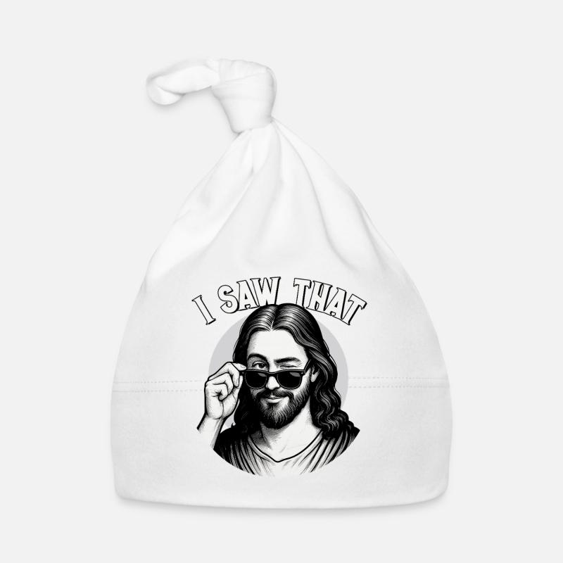 Jesus, I Saw That, Jesus Christ Organic Baby Cap