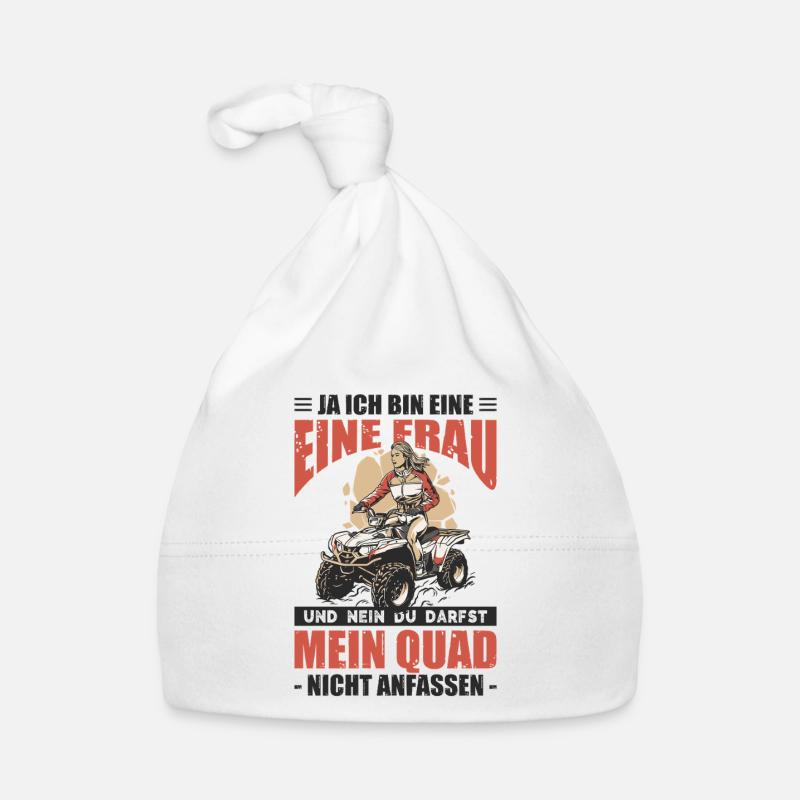 Du Darfst Mein Quad Nicht Anfassen Baby Bio-Mütze