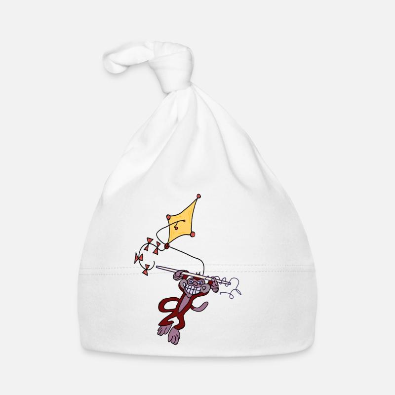 Singe Aventure Bonnet bio Bébé