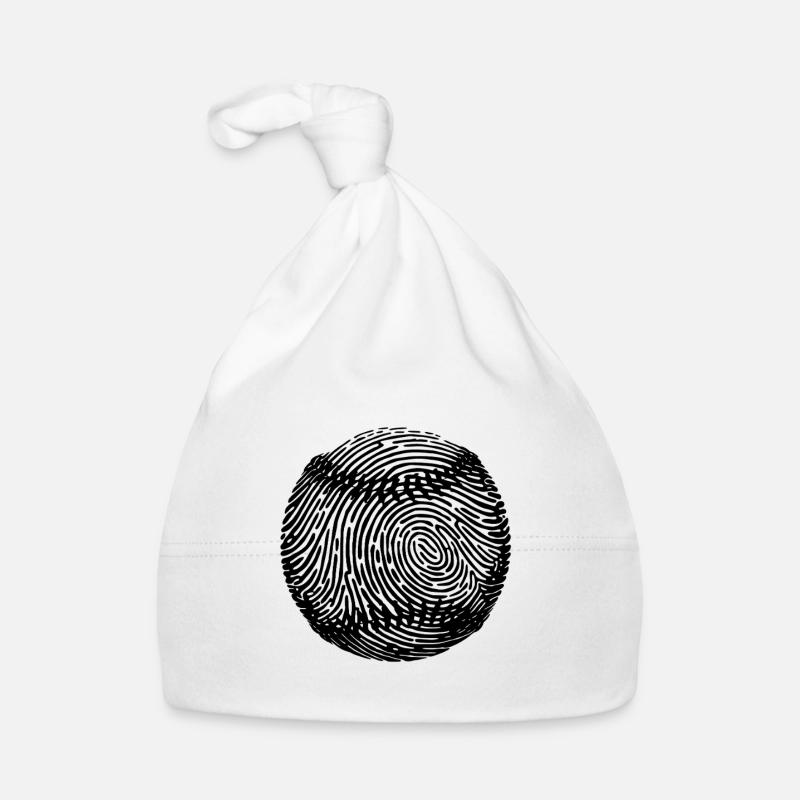 Baseball Leidenschaft Baseball Kunstwerk Baby Bio-Mütze