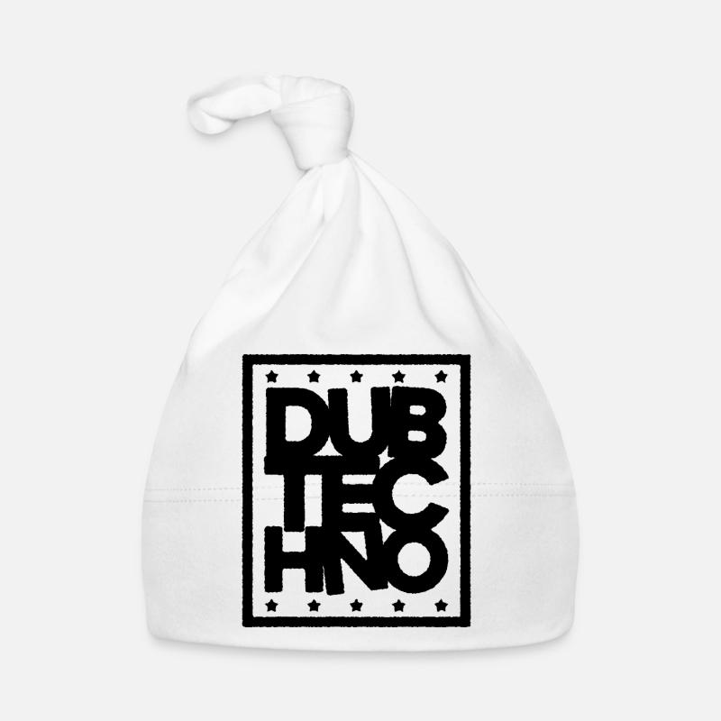 Dub Techno Édition Sombre Bonnet bio Bébé