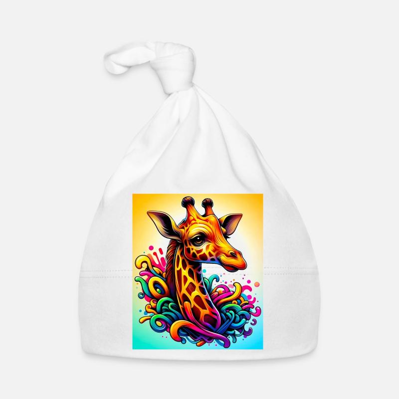 girafe Bonnet bio Bébé