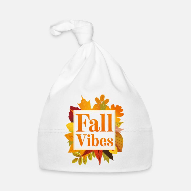 Fall Vibes Organic Baby Cap