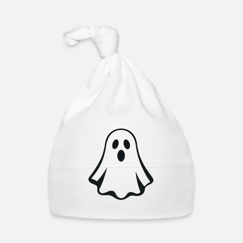 Fantôme - Halloween - Maison Hantée Bonnet bio Bébé