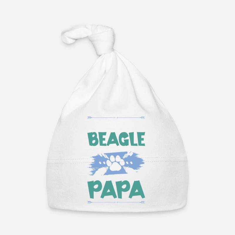 beagle hunde papa Baby Bio-Mütze