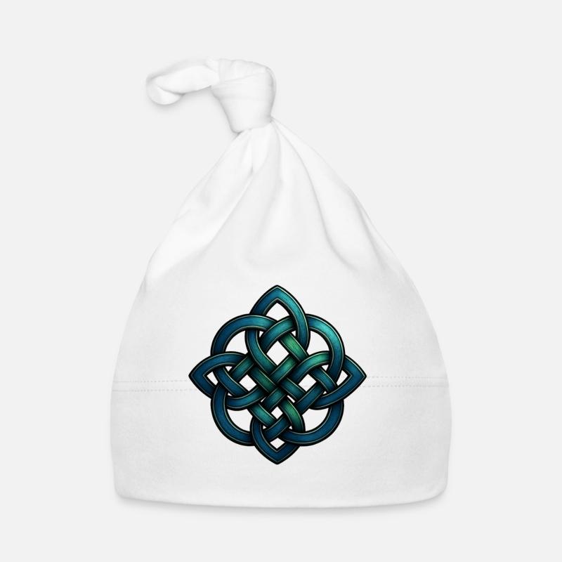 Celtic knot Organic Baby Cap