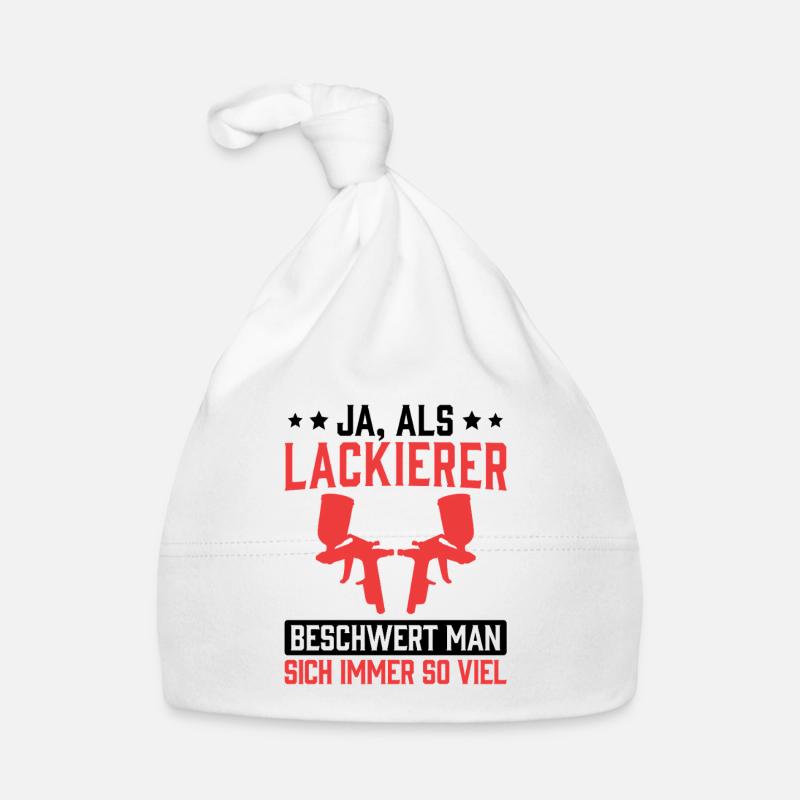 Painter complains to vehicle painter Organic Baby Cap