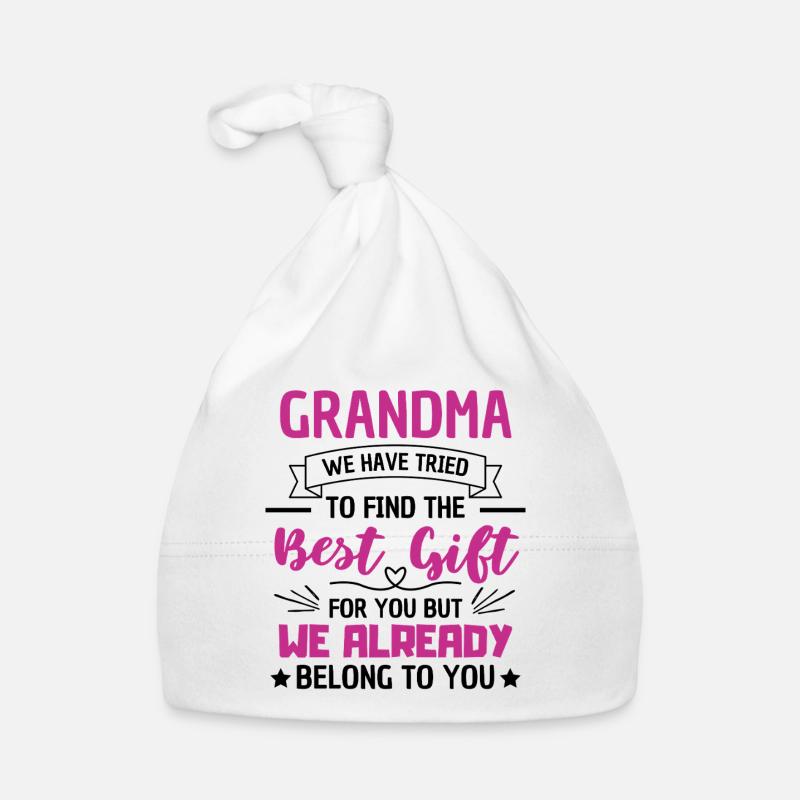 Süße Oma Sagt Großmutter Liebe Baby Bio-Mütze