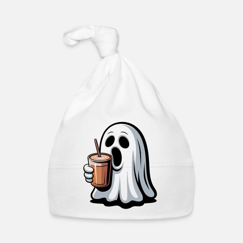 Geist mit Kürbislatte Baby Bio-Mütze
