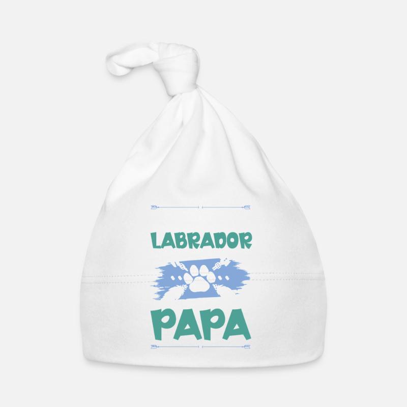 labrador hunde papa Baby Bio-Mütze