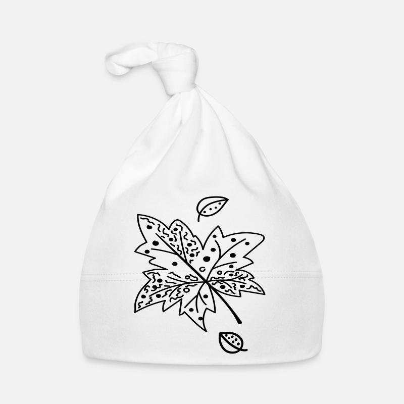 Feuille d’automne Bonnet bio Bébé