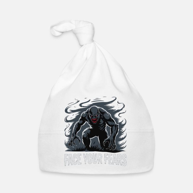 Stelle dich deinen Ängsten, Monster, Nightmare. Baby Bio-Mütze