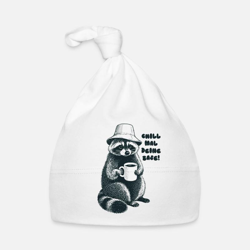 Chill your base - Raccoon Organic Baby Cap