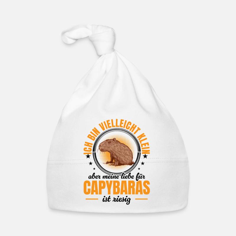 Le capybara géant de Capybara Bonnet bio Bébé