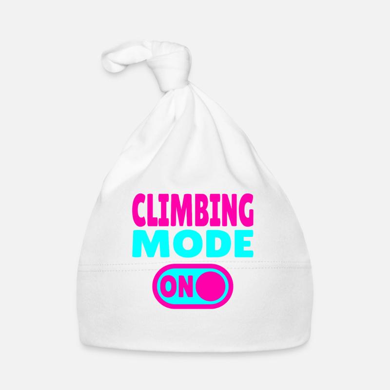 Climbing Mode ON – Boulder & Kletter Style Baby Bio-Mütze