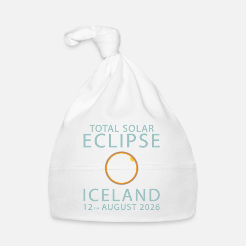 Total Solar Eclipse 2026 Totality August 12 Organic Baby Cap