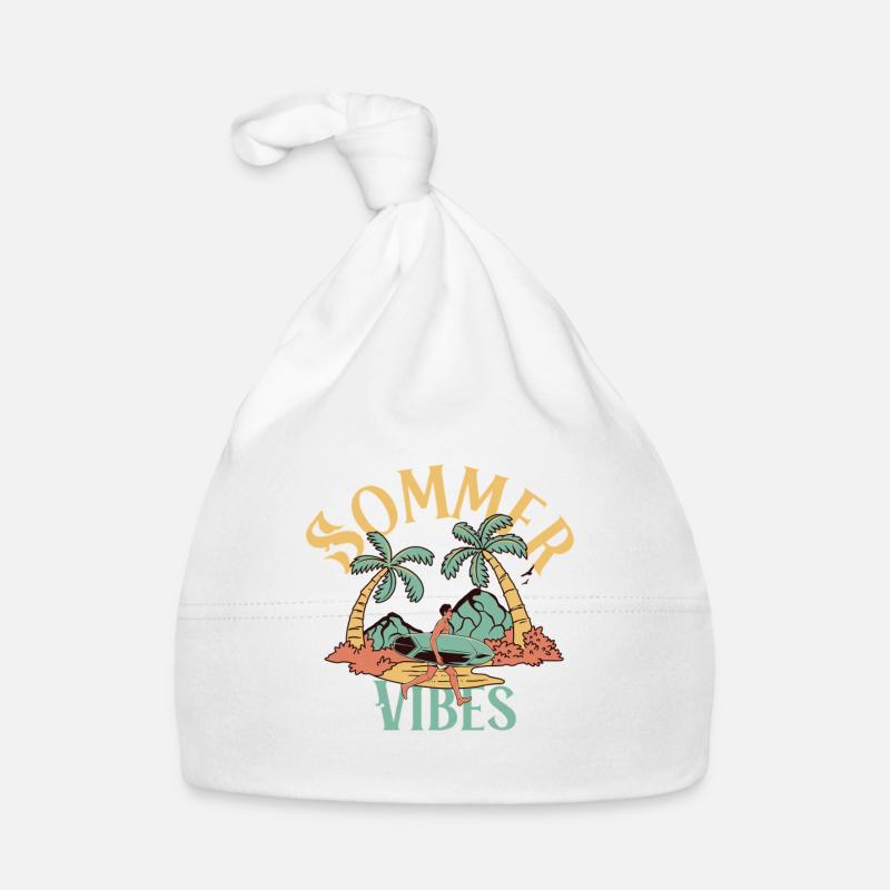 Summer Vibes Baby Bio-Mütze