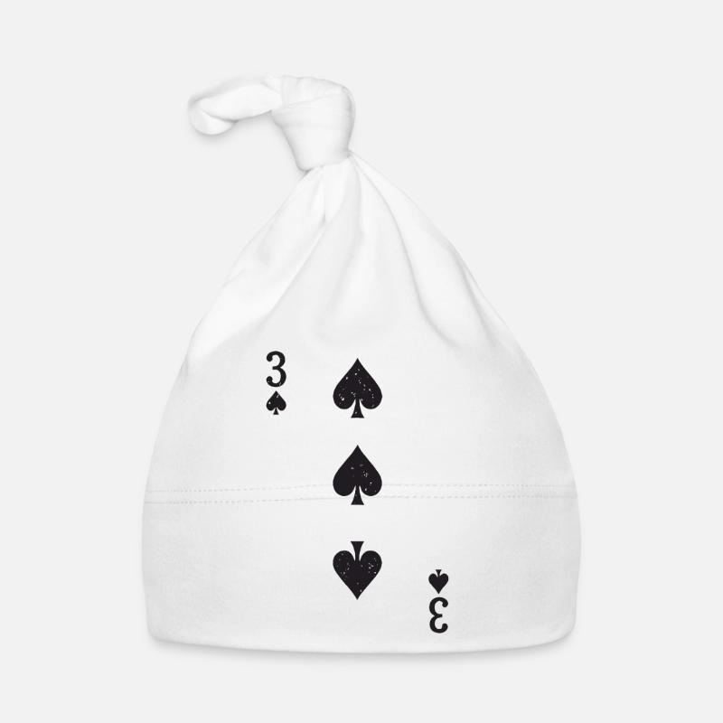 Three spades Organic Baby Cap