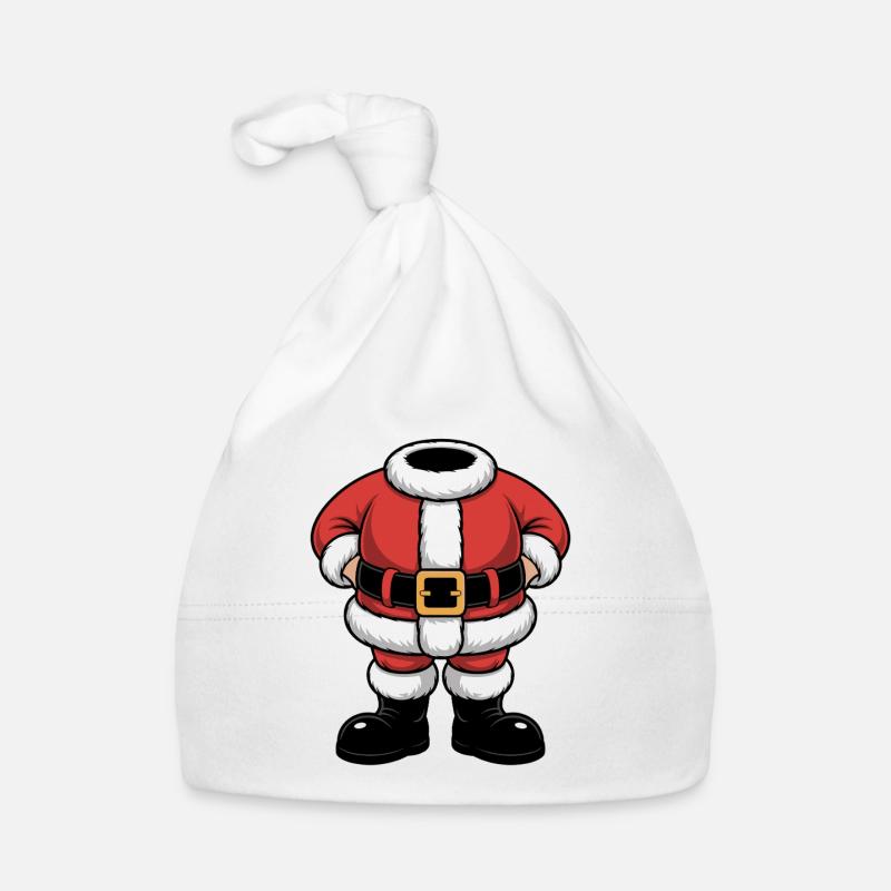 Conception du bloc de torse du Père Noël Bonnet bio Bébé