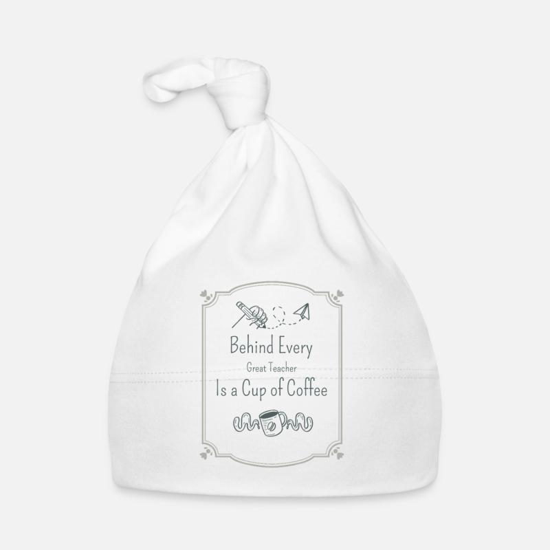 Derrière chaque grand professeur se cache une tasse de café Bonnet bio Bébé