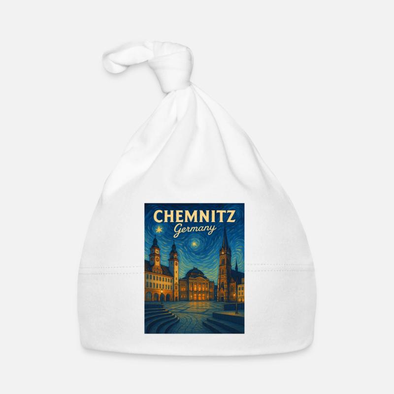 Place des veilleuses de Chemnitz Bonnet bio Bébé