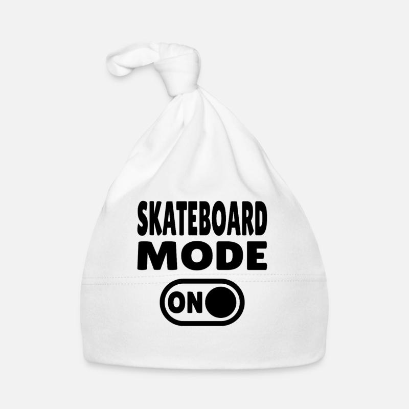 Skateboard Mode ON Baby Bio-Mütze