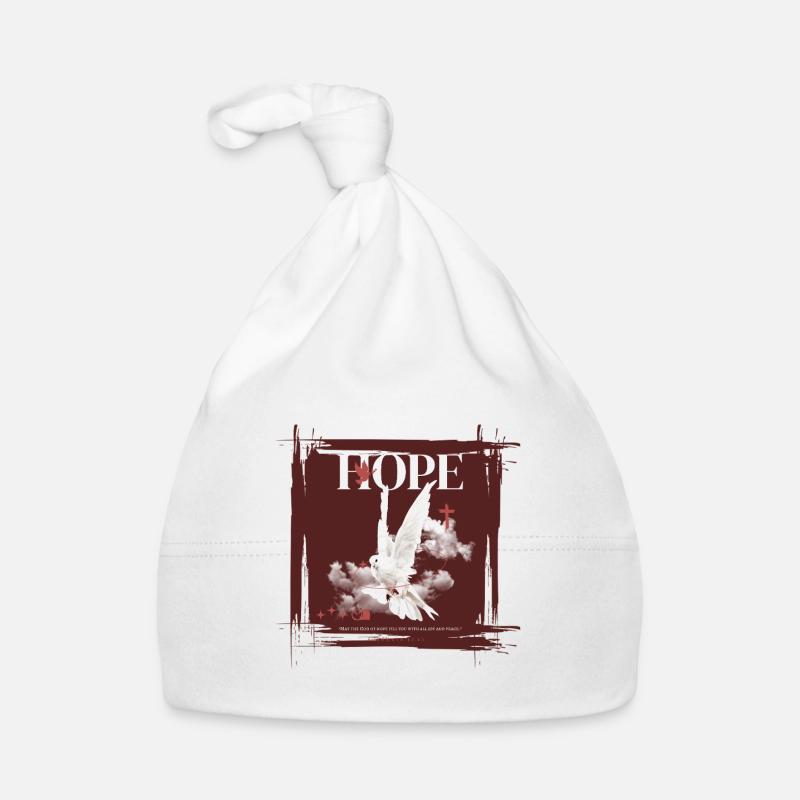 Hope - Romans 15:13 Organic Baby Cap