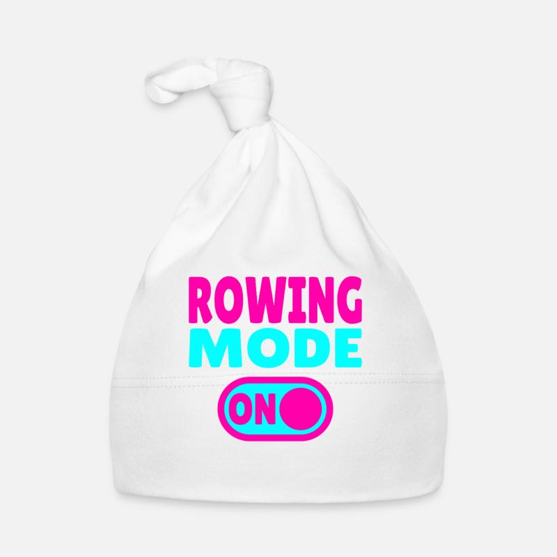 Mode aviron activé Bonnet bio Bébé