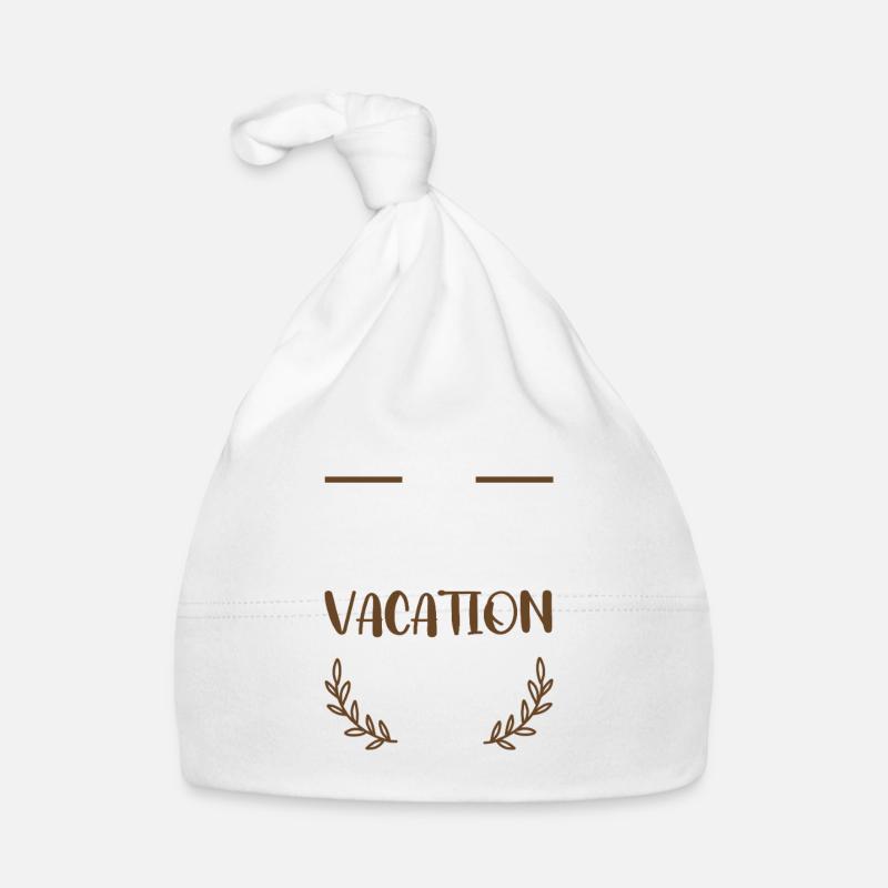 J’adore les vacances Bonnet bio Bébé