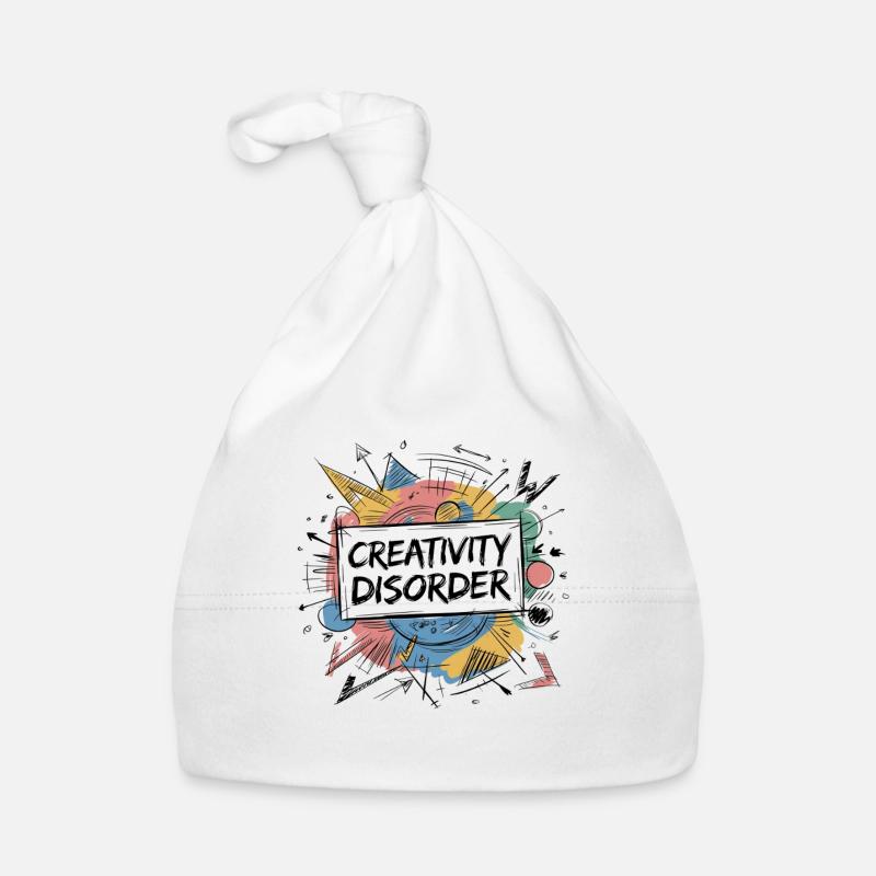 Chaotic sketch Organic Baby Cap