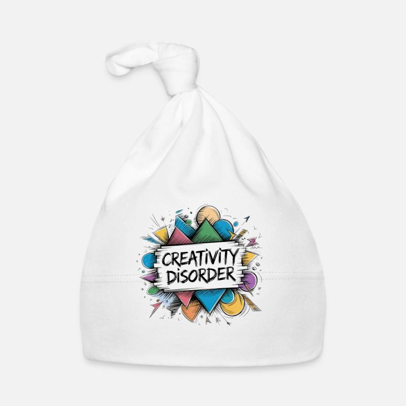 Creativity Disorder – Artistic Chaos Organic Baby Cap