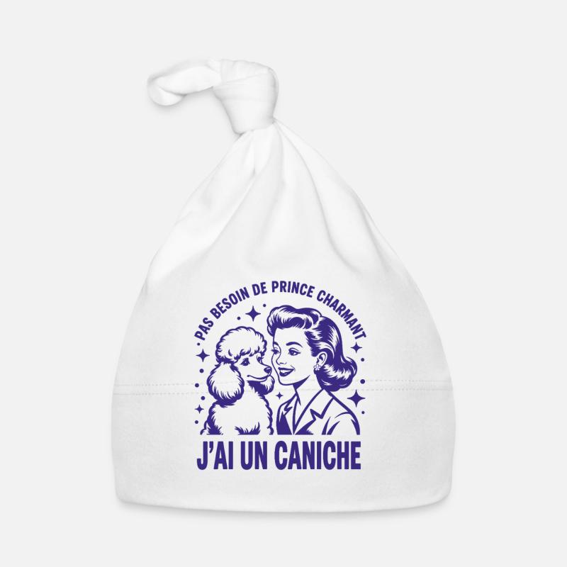No need for Prince Charming, I have a poodle Organic Baby Cap