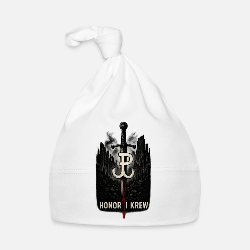 Honor i Krew Art de la résistance polonaise Bonnet bio Bébé