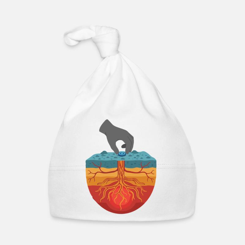 Geothermal Tech - Der Wärmesucher der Erde Baby Bio-Mütze