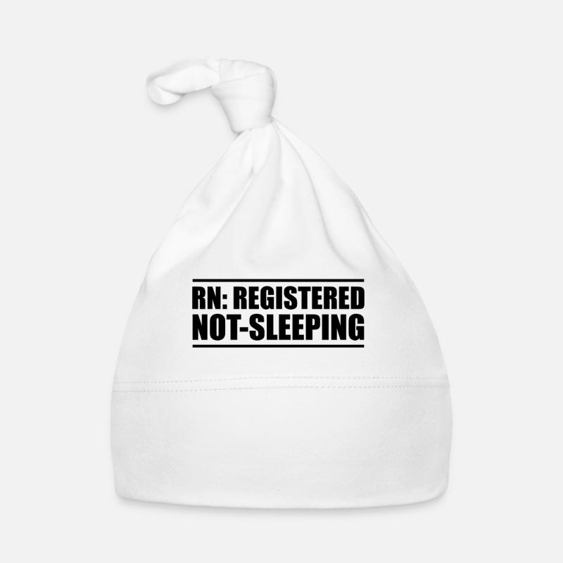Nurse: Registered, Never Sleeping Organic Baby Cap