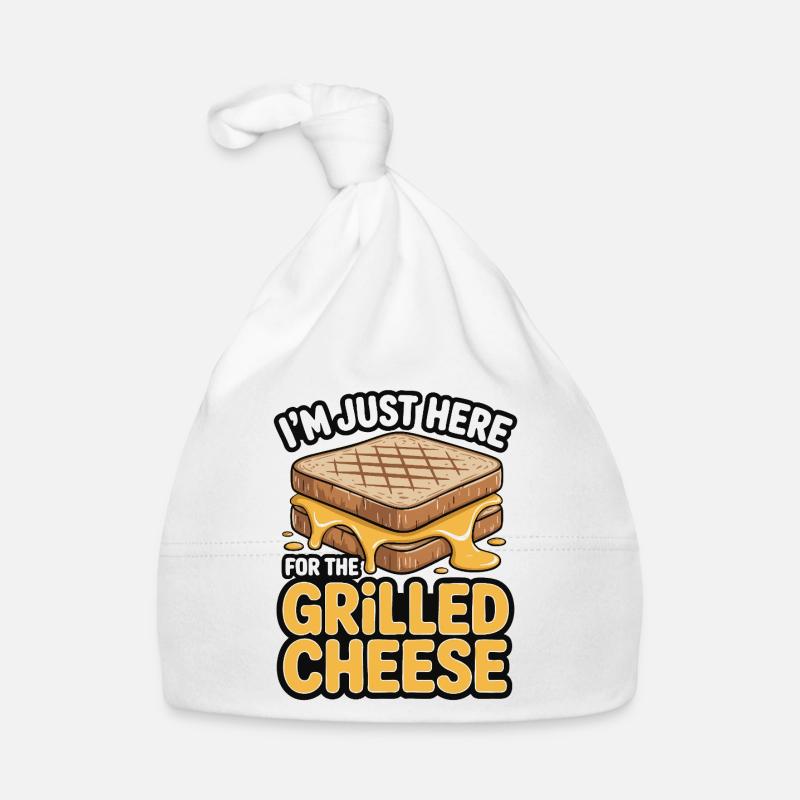 Grilled Cheese Lover - I’m Just Here Baby Bio-Mütze
