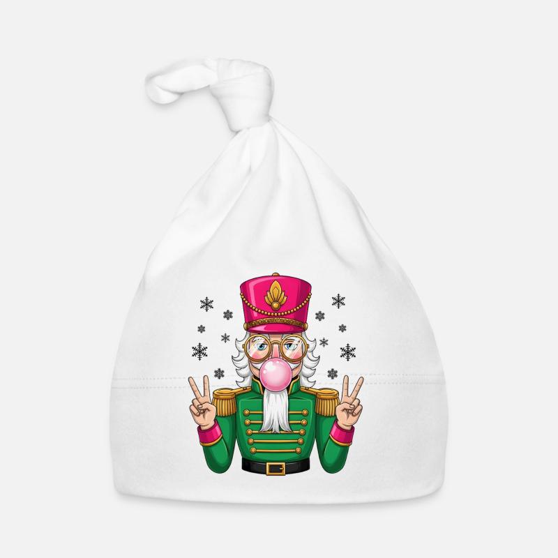 Nutcracker Chewing Gum Organic Baby Cap
