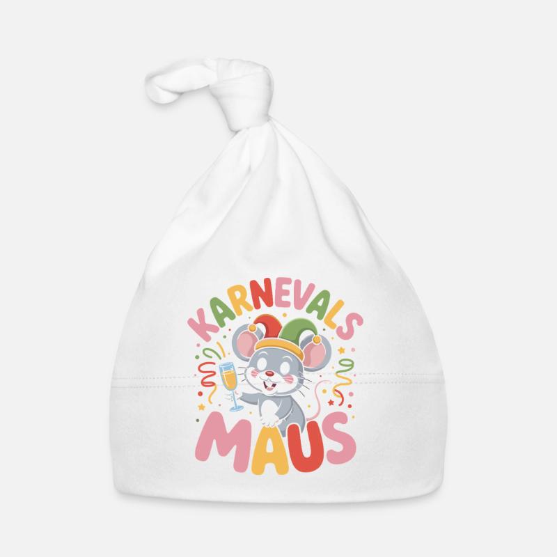 Souris de carnaval Souris de Cologne Souris de carnaval Bonnet bio Bébé