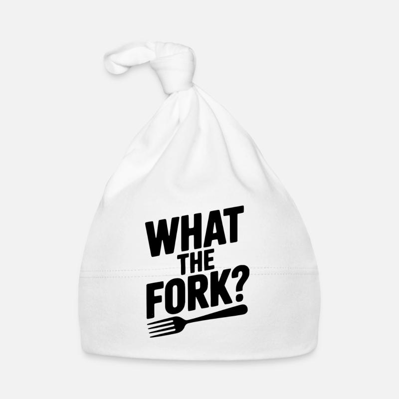 What the Fork? Organic Baby Cap